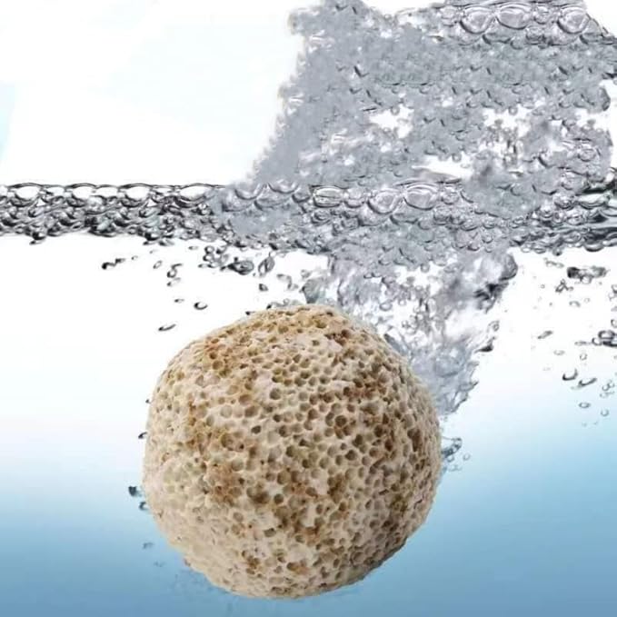 Filter Media,Bio Media for Aquarium Sump Filter Ceramic Rings Activated Carbon Bio Balls Freshwater Marine Biological Filter Media 1lb with Mesh Bag Bio Balls Ceramic Rings Set