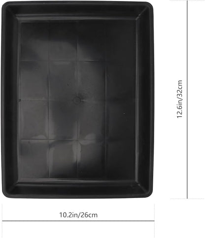 Garneck Dog Crate Replacement Tray 34x26cm Durable Plastic Bottom Pan for Pet Cages - Kennels and Rabbit Litter Box Easy Clean Dog Cage Tray for Cats Dogs and Small Animals