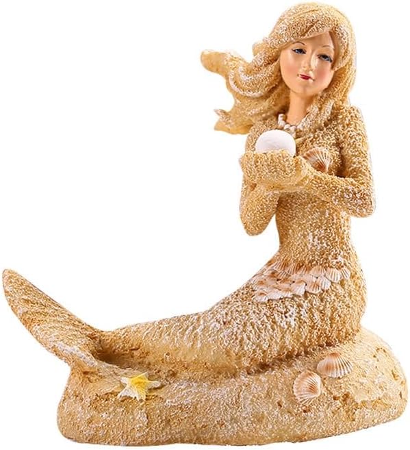 Fish Tanks Decorations, Mermaid Statue ，Mermaid Garden, Fish Tank Decorations, Handicraft Decorations, Mermaid Decorations (Sand Mermaids)