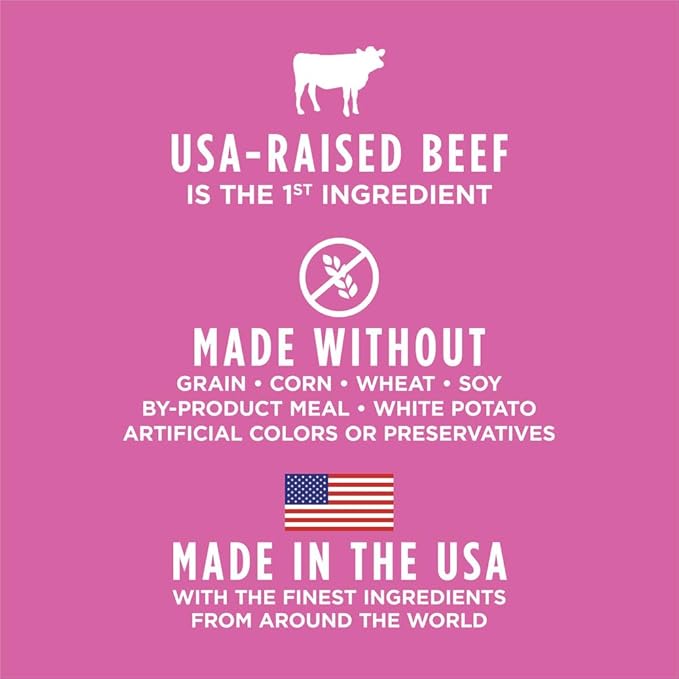 Instinct Raw Boost Small Breed, Natural Dry Dog Food with Freeze Dried Pieces, High Protein, Grain Free Recipe - Real Beef, 10 lb. Bag