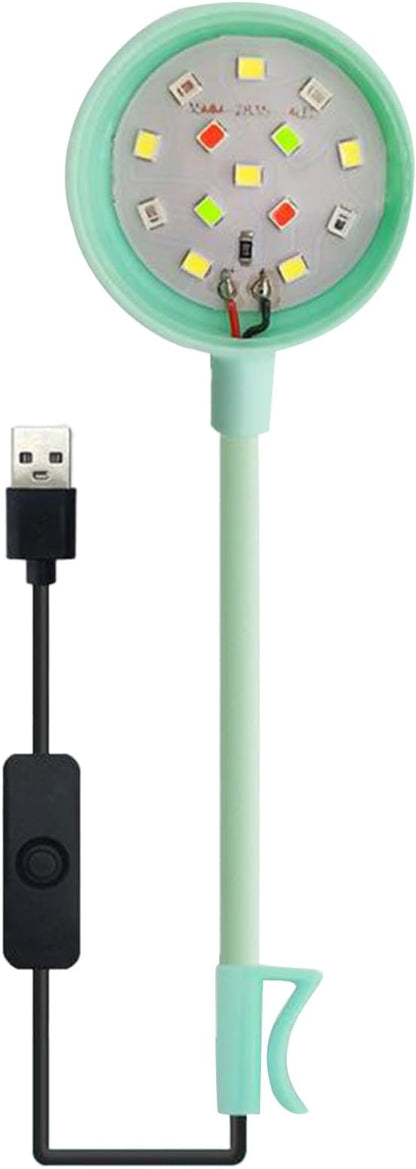 Lamps, Small Aquarium Fish Tank Led Light with USB Interface Clip On for Plant Aquarium