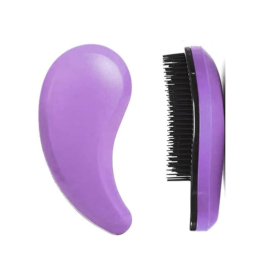 Small Dog Brush - Puppy Hair Brush- Grooming Tool for Teddy, Yorkies, Maltese, Shih Tzu, Chihuahua (Purple)