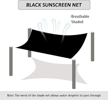 10 by 10 Feet Dog Kennel Cover Mesh Shade Panel with Grommets - Weather Guard Extra Large All Season Dog Run Cover & Roof - Fit for 10ft. X 10ft. Outdoor Cages and Large Pet