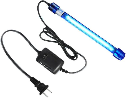 5W Aquarium Algae Clean Light Fish Tank Water Clean Light Green Water Clear Lamp Waterproof Fish Tank Algae Clean Lamp for Pond Tank Filter Sump Swim Pool (5w 6.9inch)