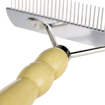 Pet Comb,Dog Long Hair Brush,Large Animal Grooming Rake Dog Brush For Long Haired Dogs