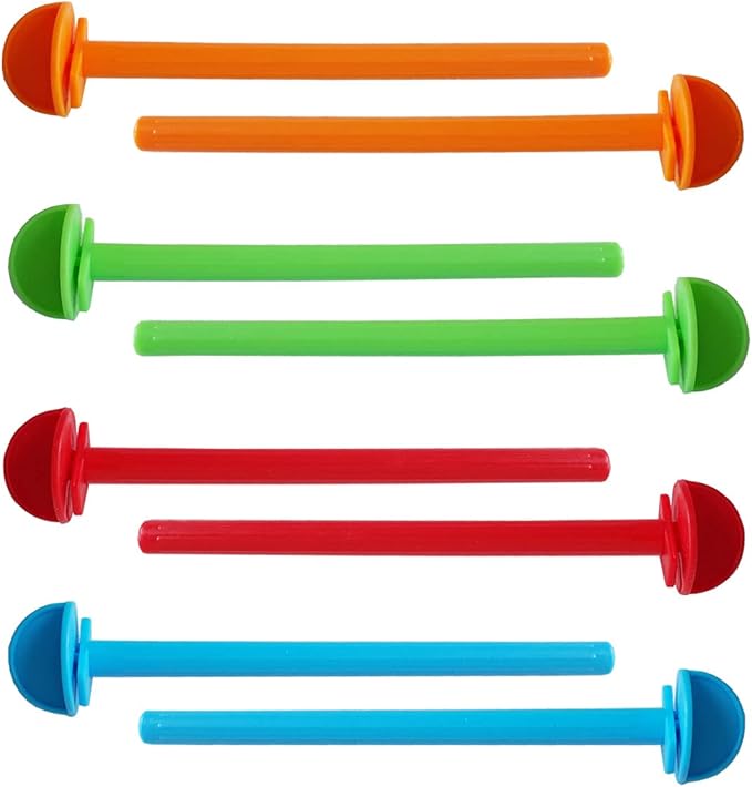 8 Canary Finch Budgie Bird Cage Universal Plastic Stand Perches Holdersï¼5.7 Inchesï¼