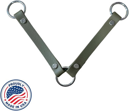 SparkDog Collars Dog Crate Fan Hanger, HotDawg Utility Strap, BioThane Ryobi P3320 Fan Hanger for Ruffland Dog Kennel, Bucket Holder Utility Strap - Made in The USA (Olive Drab)