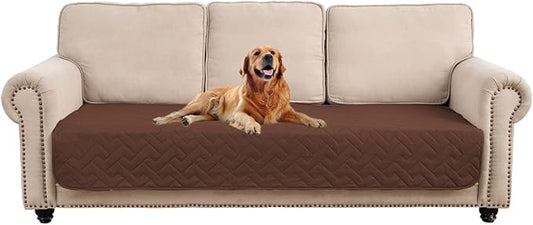 fuguitex Waterproof Dog Bed Cover Couch Cover for Pet Anti-Slip Cat Mat Pet Pad Blanket for Sofa Chair Recliner Bed Furniture Protrctor