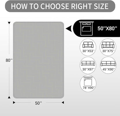 fuguitex Waterproof Dog Bed Cover Couch Cover for Pet Anti-Slip Cat Mat Pet Pad Blanket for Sofa Chair Recliner Bed Furniture Protrctor