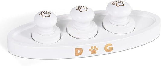 Set of 3 Dog Nail File, Dog Scratch Pad for Nails with 9 Pcs Replaceable Sandpaper, Storage-Friendly Dog Nail Scratch Board Pad with Tray, Dog Claw Care Kit for Zesty Paws, Dog Training Accessories