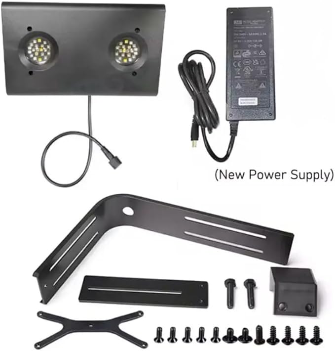 Noopsyche NP K7 Pro V3 III LED Aquarium Light, 140W, WiFi App Control, Adjustable Mount, Full Spectrum for Coral Reef