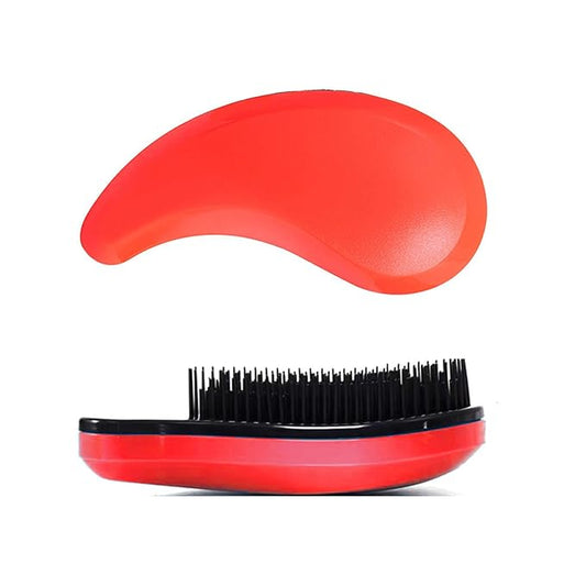 Puppy Brush for Small Dogs - Soft Dog Brush - Perfect Yorkie, Shih Tzu, Maltipoo & Maltese Grooming - Gentle Dog Hair Remover Brush for Easy Pet Hair Removal & Grooming at Home (Orange)