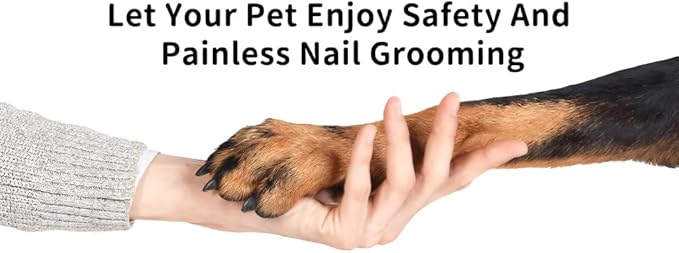 Dog Nail Grinder Bits for Dremel - Diamond Dog Nail Grinder Attachment for Large Medium Small Dogs Nail Care - 1/8'' Painless Nail Grinder Bits Won't Pull Hair or Get Hot