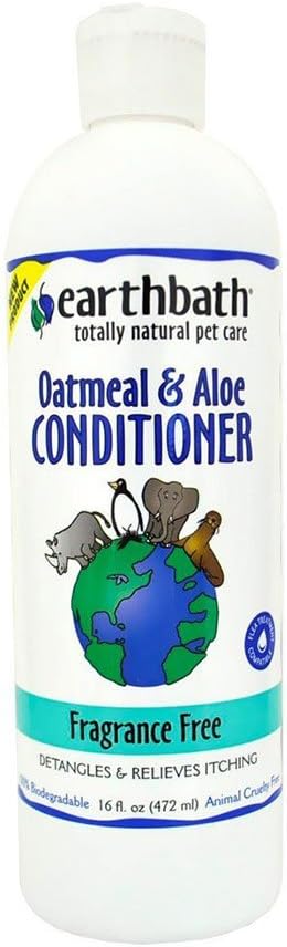 Earthbath Oatmeal and Aloe Conditioner (6 Pack), 16 oz