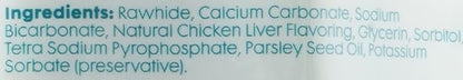 Better Belly Highly Digestible Rawhide Dental Chews, Treat Your Dog to a Chew with NO Artificial Colors or Flavors, 10 Count