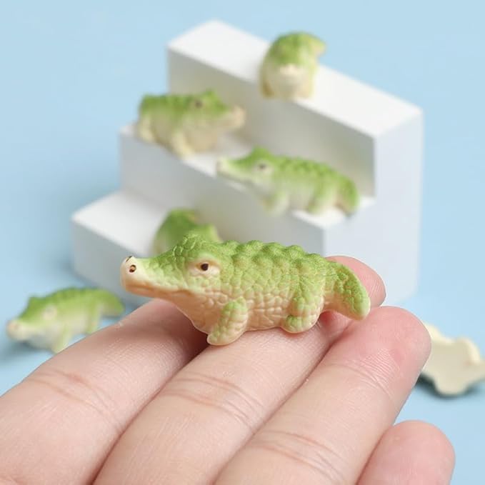 46pcs Mini Resin Animal Styles Tiny Resin Animals