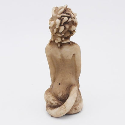 Medusa Aquarium Fish Tank Decorations Ancient Greek Myth Statues Figurine Sculpture Reptile Turtle Lizard Spider Tanks Terrarium Décor Ornament Pet