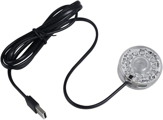 MiOYOOW Submersible Lights, USB Waterproof Aquarium Light with Fixed Suction Cups for Aquarium Decoration