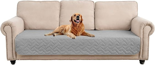 fuguitex Waterproof Dog Bed Cover Couch Cover for Pet Anti-Slip Cat Mat Pet Pad Blanket for Sofa Chair Recliner Bed Furniture Protrctor