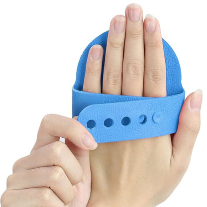 2 Pcs Dog Bath Brush Grooming Brush facial brush for Long Short Haired Dogs and Cats