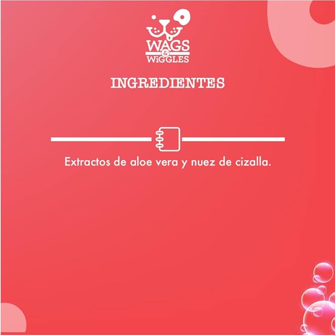 Wags & Wiggles Purify Hypoallergenic Wipes for Dogs | Gently Clean & Condition Your Dog's Coat Without A Bath | Zesty Grapefruit Scent Your Dog Will Love, 100 Count (Pack of 2)