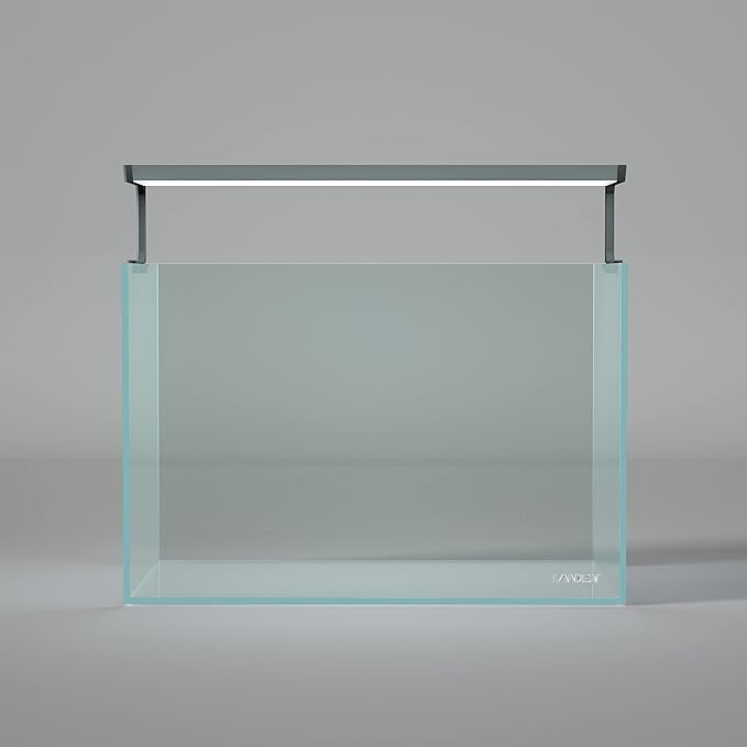 LANDEN AQUABRITE 45 LED Aquarium Light RGB+W for 17.72in (45cm) Rimless Freshwater Fish Tanks - Full Spectrum Lighting with Adjustable Brightness with Controller