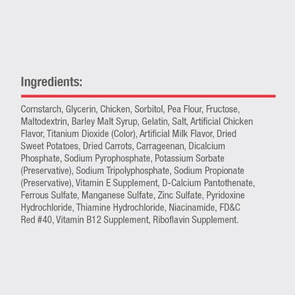 Dreambone Vegetable & Chicken Dog Chews, Rawhide Free, Medium, 4-Count, Medium, 4 Pieces/Pack (DBC-00257) (3 Pack)