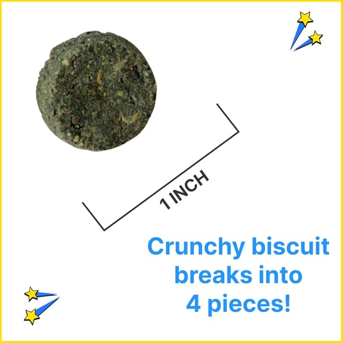 Chippin Plant-Based Spirulina Healthy Supplement & Dog Treat (5oz, 1-Pack) | Stop Grass Eating | Hypoallergenic, Chicken-Free Vegan Protein | 100% Made in USA