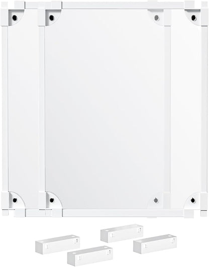 Dog Playpen - Extension Kit, 2 Panels 30.3" H, 4 I-Shape Connectors (30.3" H, 2PCS)