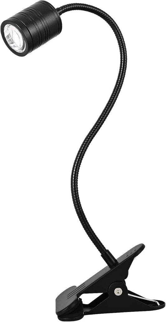 4W LED Aquarium Light Small Fish Tank Lights Clip on Full Spectrum Aquarium Lamp Features 3 Light Colors Controlled by Button Suitable for Fish Tanks Plants Terrariums Coral