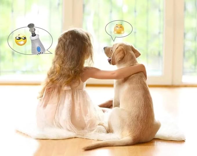 Diamond Rotary Nail Grinder Bits for Dog-Dog Nail Grinder Replacement Heads-Replaced Dog Nail Grinder Wheel- Pet Nail Grinder Attachment 2-Pack