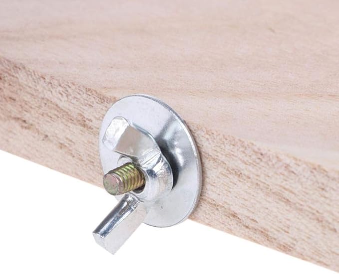 3 Pcs Birdcage Perches Parrot Cage Perch Wooden Platform Stand Bird Perch Stand Toy Hamster Springboard Chinchilla Cage Corner Shelf Laddered Natural Wood Branches Exercise Toy for Parakeets Hedgehog