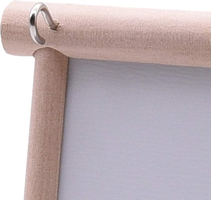 HANZE Bird Mirror With Swing, Hummingbird Perches for Parrots Stand, Wooden Toy for Macaws, Lovebird, Cockatoo, Parakeet, Conure, Finch, Cockatiels - 4 Pack