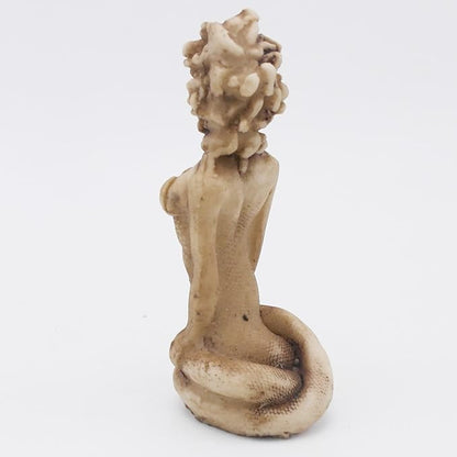 Medusa Aquarium Fish Tank Decorations Ancient Greek Myth Statues Figurine Sculpture Reptile Turtle Lizard Spider Tanks Terrarium Décor Ornament Pet