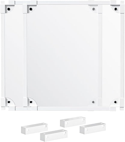 Dog Playpen - Extension Kit, 2 Panels 23.6" H, 4 I-Shape Connectors (23.6" H, 2PCS)