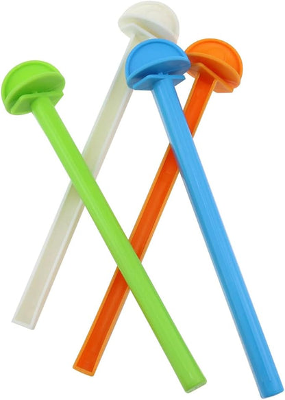 10 PCS Plastic Stand Perches Holders Bird Cage Perches Holders for Bird Habitat of Canary Parrots