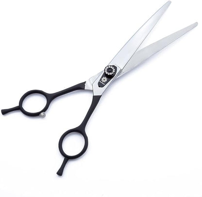 Dream Reach Dog Hair Grooming Curved Scissor Shear Delicate Screw Lightweight Japan 440C Stainless Steel for Professional Pet Groomer