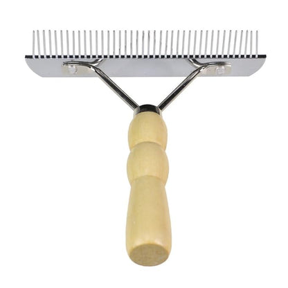 Pet Comb,Dog Long Hair Brush,Large Animal Grooming Rake Dog Brush For Long Haired Dogs