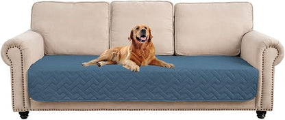 fuguitex Waterproof Dog Bed Cover Couch Cover for Pet Anti-Slip Cat Mat Pet Pad Blanket for Sofa Chair Recliner Bed Furniture Protrctor