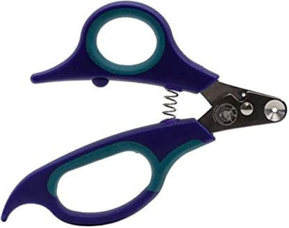 Zen Clipper Pet Nail Clipper for Cats  Cat Nail Trimmer for Safer Pet Grooming - Clean, Quiet, and Easy-to-Use Stainless Steel Claw Trimmer - (2mm Hole)