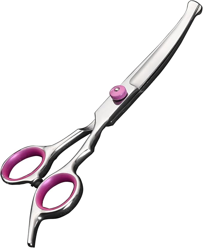Dog Grooming Scissors,with Safety Round Tips Stainless Steel Pet Grooming Scissors for Dogs, Cats and Other Animals