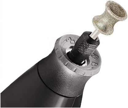 MMoon-L&F Diamond Nail Grinder Bits for Rotary Tool Pet Nail Trimmer Tools for Claw Care Professional Grooming Painless Trimmer Tools for Dogs Nails 1 Pcs