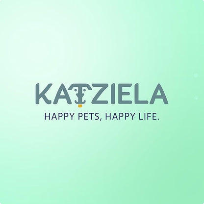 Expandable Pet Carrier Sling Bag - Small Dog, Puppy and Cat Carrier Front Shoulder Backpack w/Harness Strap - Carrying Pouch for ESA, Animal Travel - PU Leather Bottom, Mesh Pocket by Katziela (Blue)