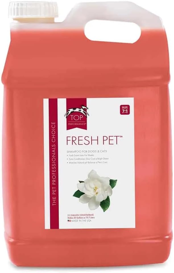 Dog Grooming Pro Fresh Pet Shampoo Conditioner Cologne Mist or Waterless Shampoo (Cologne Mist - Gallon)