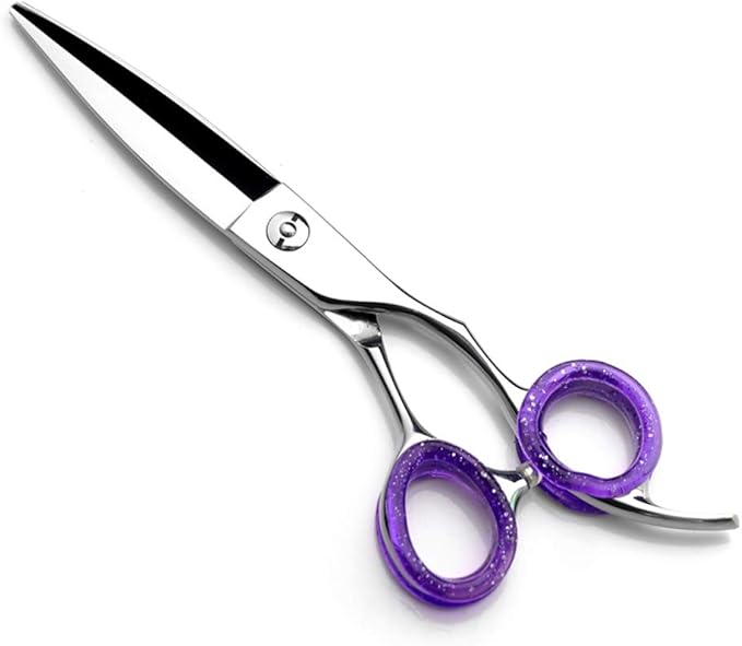 12Pcs Soft Silicone Scissors Finger Rings Grips Inserts Grooming Shear Thumb Inserts Finger Protector Ring Scissor Accessories for Barber Hair Cutting Scissors Pet Shears, Random Color