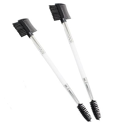 2PCS Dog Tear Stain Remover Comb, Double-Head Dog Eye Brush Cleaning Grooming Tool for Small Dogs and Cats,White