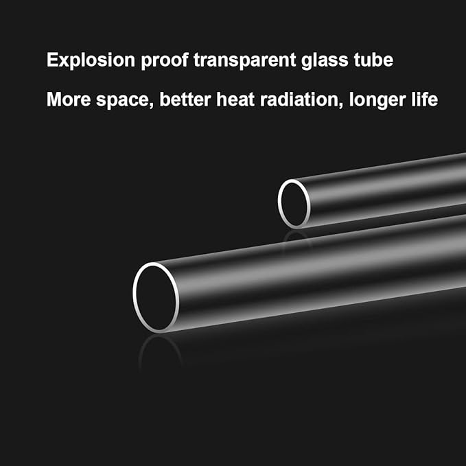 LED Aquarium Light, 2 Pack 15 inches Fish Tank Light RGB Color Underwater Light Submersible Crystal Glass Lights, 42 LED Beads, Brightness Adjustable Memory Function, LED Light bar Stick