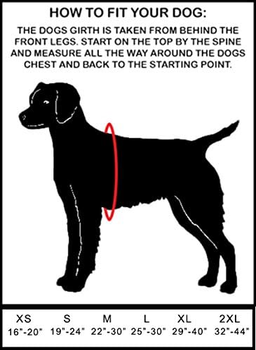 ActiveDogs Air-Tech Cordura Service Dog Vest Harness, Medium Girth 22"-30" w/Handle, ADA Cards + Reflective Service Dog Patches - Red