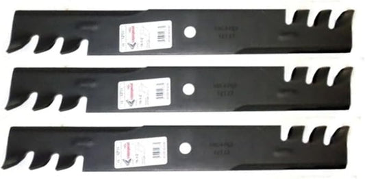 3pk 12733 Mulching Blades Compatible with Hustler 797704, 797712, 601124, 797696 Spartan 438-0001-00, 438-0001-00