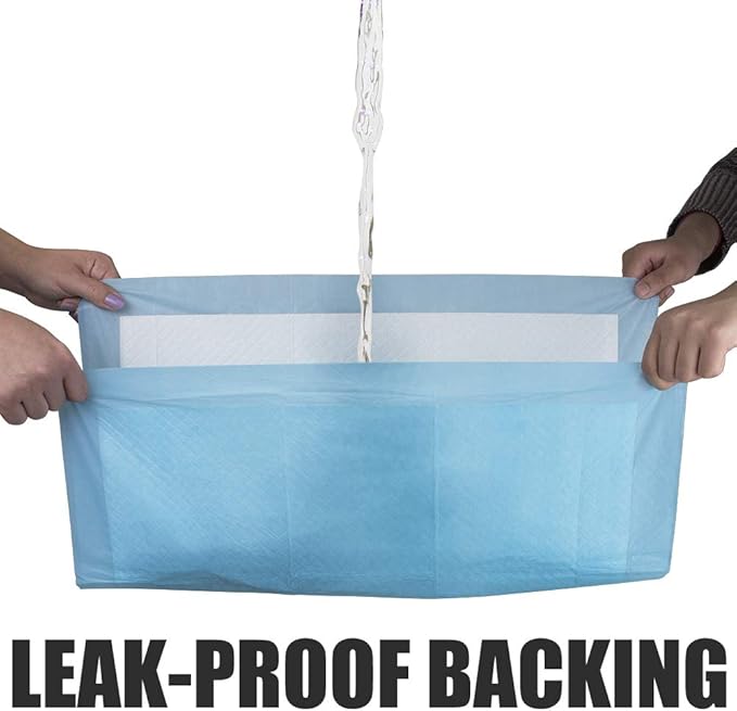 BV Puppy Pads Leak-Proof 50 Count 22"x 22" - Absorbent Pee Pads for Dogs with 6-Layer Design, Rapid Dry Sheet & Built-in Attractant - Dog Pad with Odor Control, Perfect for Puppies & Senior Dogs